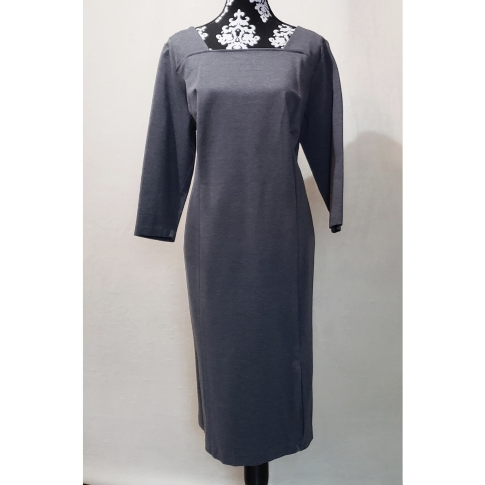 NWT Talbots | Long Sleeve Square Neck Maxi Dress